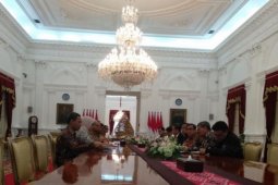 Komisioner KPU temui Presiden Jokowi