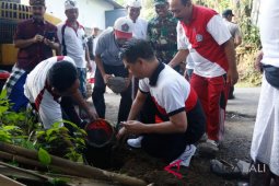 Bupati Klungkung hadiri pembukaan proyek Padat Karya