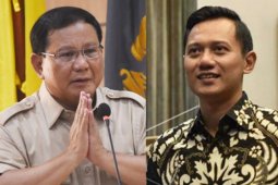 SBY-Prabowo berdialog empat mata