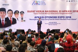 Presiden buka rakernas APKASI 2018