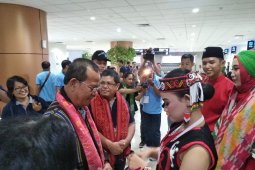 Kontingen pesparawi sumut disambut hangat di Pontianak