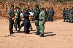 Bupati Madiun Buka Kegiatan TMMD di Lereng Gunung  Wilis