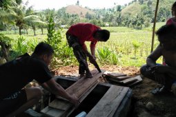 Dansatgas : Program Pembangunan Jamban TMMD Segera Selesai