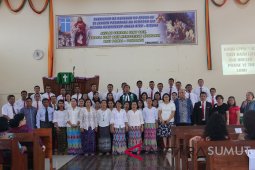 Gereja doakan kontingen Pesparawi Sumut