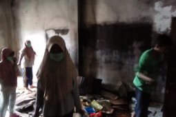 Sebuah gudang panti asuhan jenderal ahmad yani pontianak terbakar