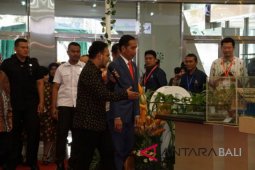 Presiden Jokowi tinjau Pameran Indo Livestock