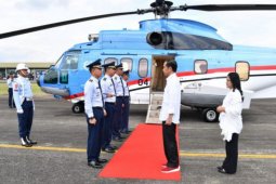 Presiden kunjungi Sulsel resmikan PLTB Sidrap