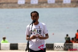 Jokowi resmikan lima arena di Jakabaring