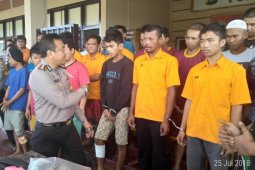 Polresta Jambi tangkap 23 pelaku kejahatan jalanan