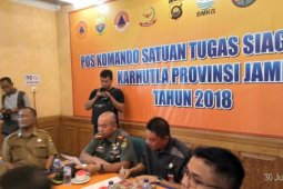 Januari-Juli terpantau 141 "hotspot" di Jambi
