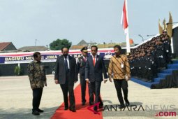 Presiden Jokowi: jangan grogi hadapi ancaman dan tantangan