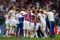Singkirkan Spanyol, Rusia ke perempatfinal