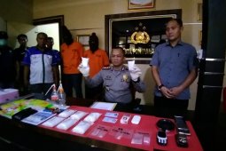 Polresta Pontianak ringkus dua penegdar sabu-sabu jumlah besar