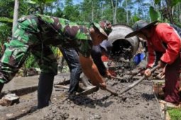 Pj Bupati Buka TMMD Ke -102 Kodim 1010 Rantau