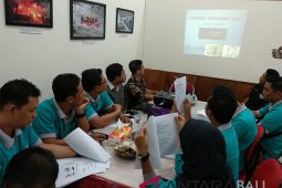 Belasan wartawan-humas DPRD Jambi "serbu" Antara Bali
