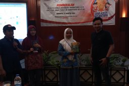 Pewarta Antara Berikan Pelatihan Menulis Peserta SMN (Video)