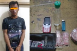 Konsumsi sabu dihotel, Putra diciduk polisi