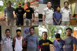 "Ops antik" amankan empat pria tersangka narkotika