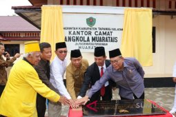 Pj Gubsu resmikan Kecamatan Angkola Muaratais