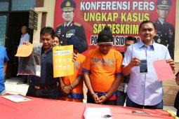 Polisi Sidoarjo Tangkap Pelaku Pencurian Motor