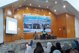 Dinkes Ambon sosialisasi Istitha`ah kesehatan jch