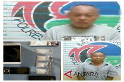 20,08 gram sabu-sabu gagal beredar di tambang