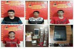Empat pengedar terjerat 25 paket sabu-sabu