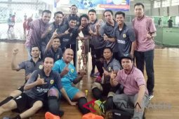 Tim Pemkab HST Juara pertama Futsal se-Kalsel