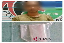 Polresta Banjarmasin tangkap pemuda bawa sabu-sabu