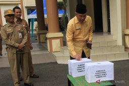 ASN Pemkab HST kumpulkan sumbangan peduli Lombok