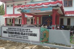 Napi rutan Barabai yang kabur masih buron