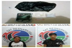 Satresnarkoba Polresta Banjarmasin ringkus sepasang kekasih jual Narkoba