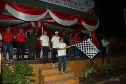 Ribuan Orang Meriahkan Pawai Obor PT Inalum