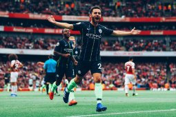 City tampil impresif saat kalahkan Arsenal di Emirates
