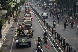 Parade juang Legiun Veteran