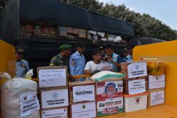 Posko Peduli Gempa Lanud Iswahjudi