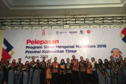Sekdaprov Kaltim lepas peserta SMN ke Bali