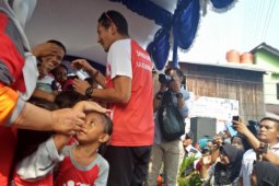 Sandiaga Uno ikuti lari Ancol Aquathlon