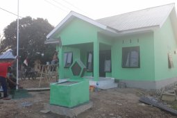 Satgas TMMD Selesaikan Pembangunan Kantor Tiga Pilar