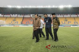 Wapres tinjau kesiapan Stadion Si Jalak Harupat