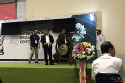 Wapres resmikan pusat penyiaran Asian Games