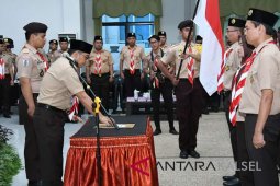 PAW Kwarcab Gerakan Pramuka HSS dilantik