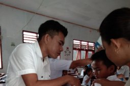 Dinkes Minahasa Utara imunisasi campak-rubella siswa