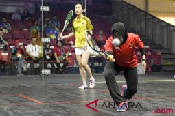 Beregu putri Squash Indonesia kalahkan China 2-1
