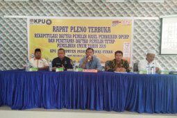 DPT Pemilu 2019 di Paluta berjumlah 154.936 orang