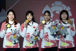 Daftar Perolehan Medali AG 2018, China Tembus 66 Emas