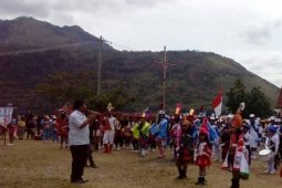 Kecamatan Pangururan gelar lomba marching band