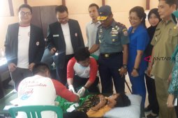 Lantamal Pontianak gelar baksos di Lemukutan
