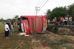 "Harapan Indah" terguling satu tewas