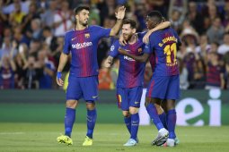 Kalahkan Sevilla, Barcelona Raih Piala Super